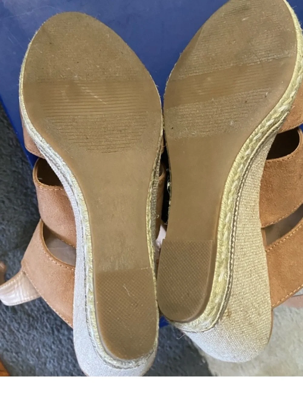 Apt.9 Wedge Sandals Cutout Sandal 7.5 